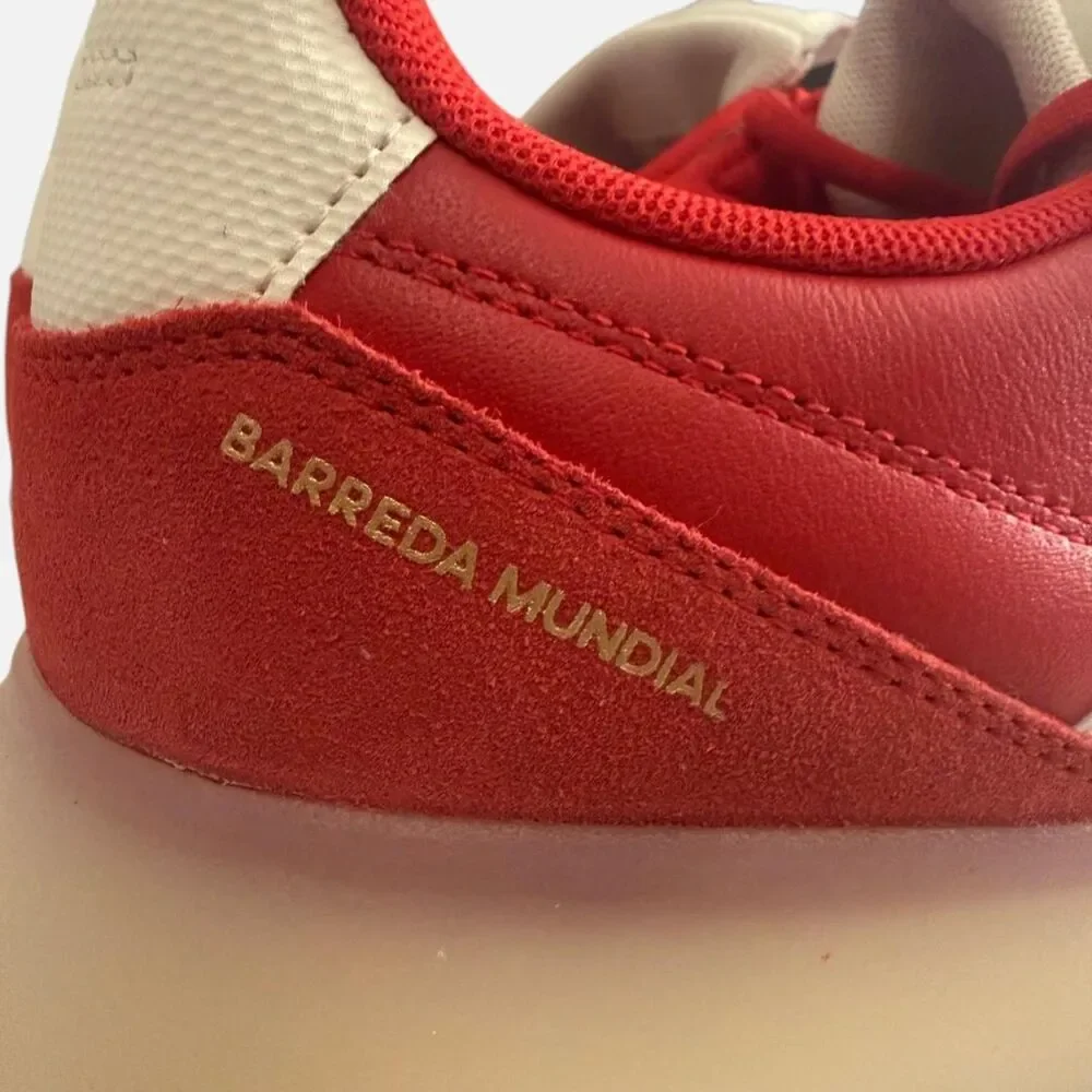 ADIDAS Barreda Mundial Men's Red Shoes, New! Size 10.5